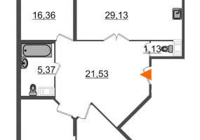 ул. Парфёновская8.2- 4, 3 Комнаты Комнаты,Квартира,Купить,ул. Парфёновская,7,7720